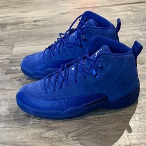 Jordan 12 Royal Blue  mens 10 in half